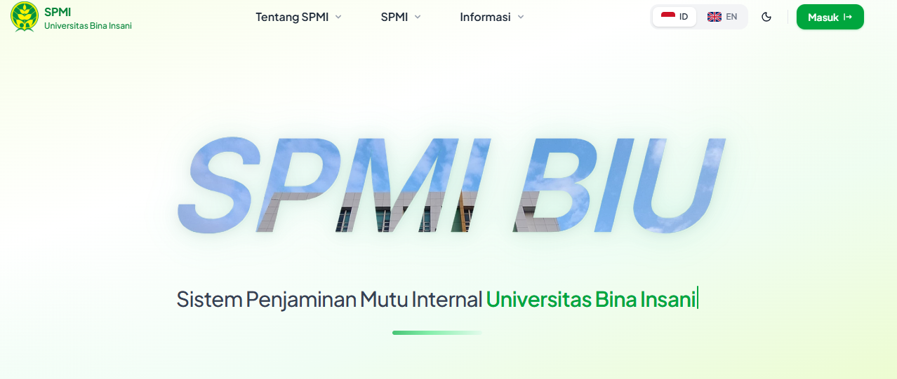 E-SPMI Universitas Bina Insani